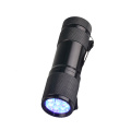 Ultra violett lila 395nm 9 LED -Fackellicht